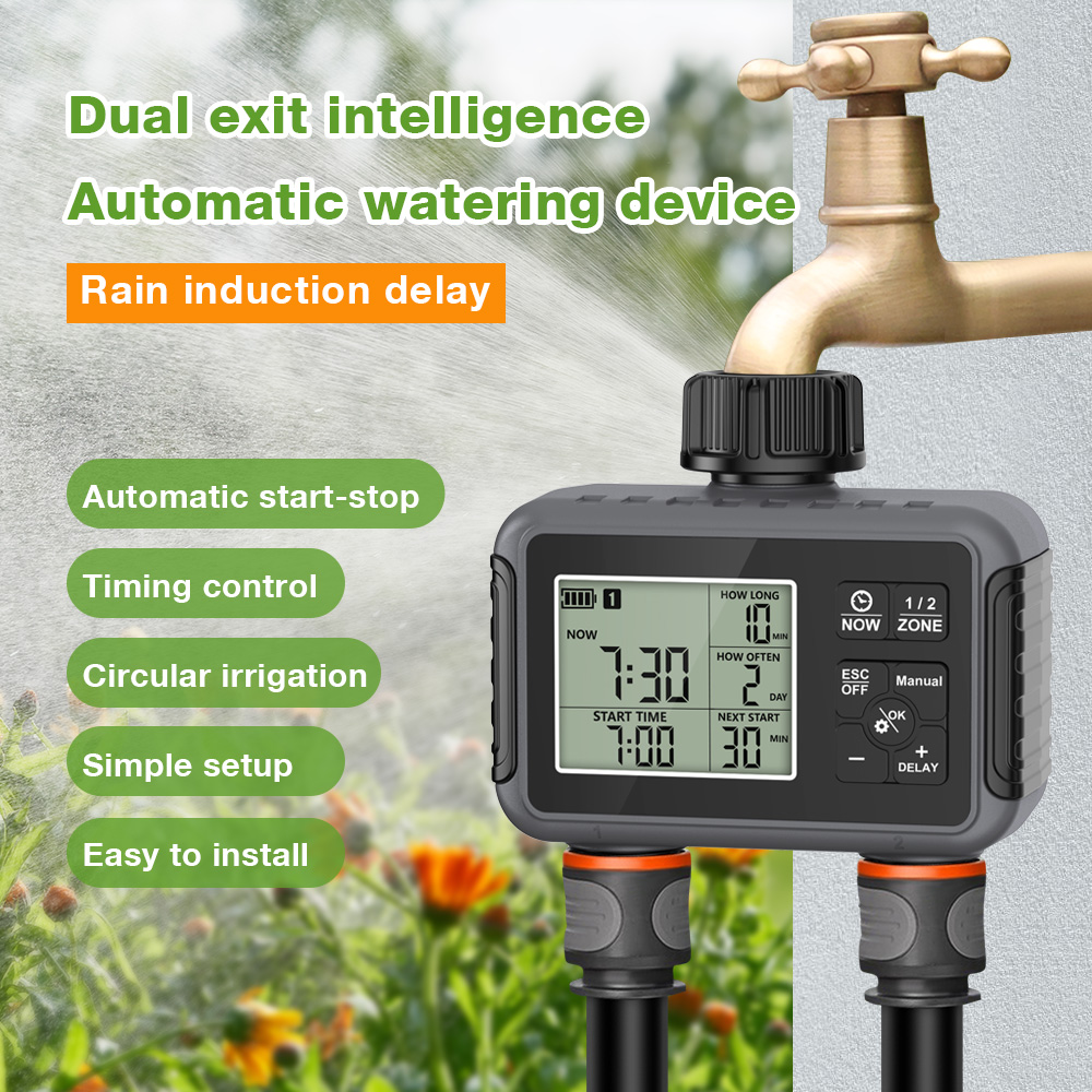 Smart Garden Iot - مؤقت ري أوتوماتيكي ذكي بـ 1/2/3