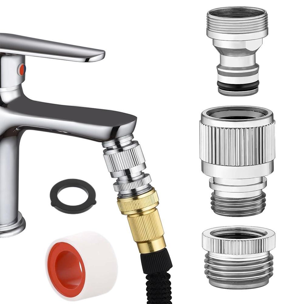 Smart Garden Tap - مجموعة محول الصنبور لخرطوم الحديقة واتصال