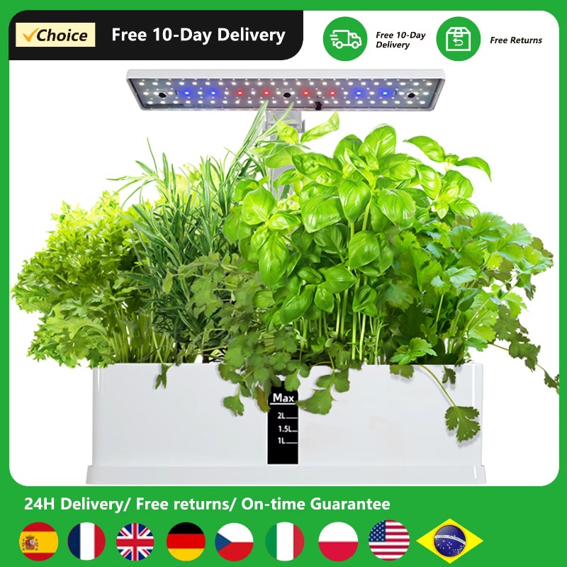 Smart Garden - نظام زراعة مائية ذكي بـ 9