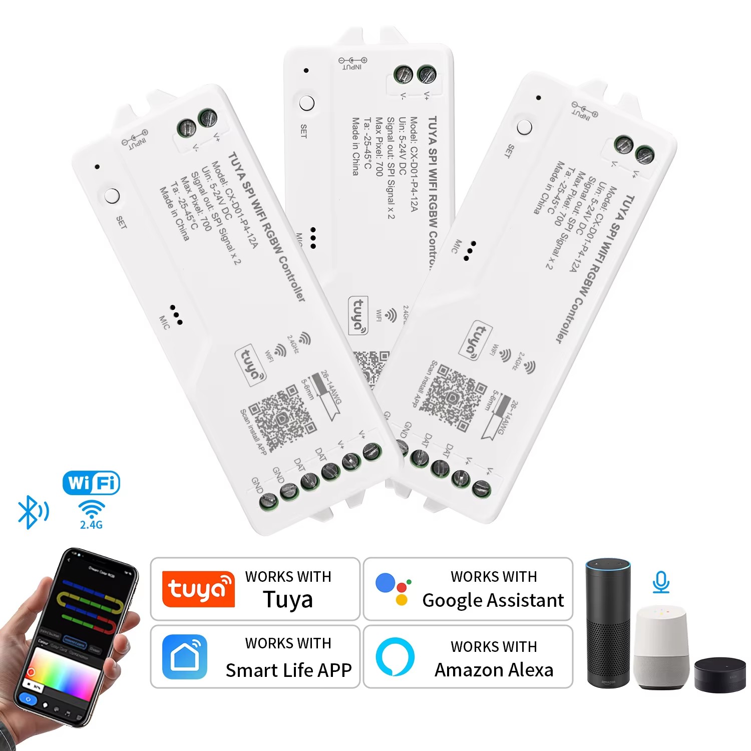 Smart Garden Light Controller - وحدة تحكم تويا واي فاي LED