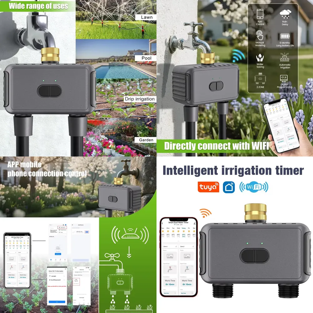 Smart Garden - WAP01 مؤقت ري ذكي بتحكم عبر