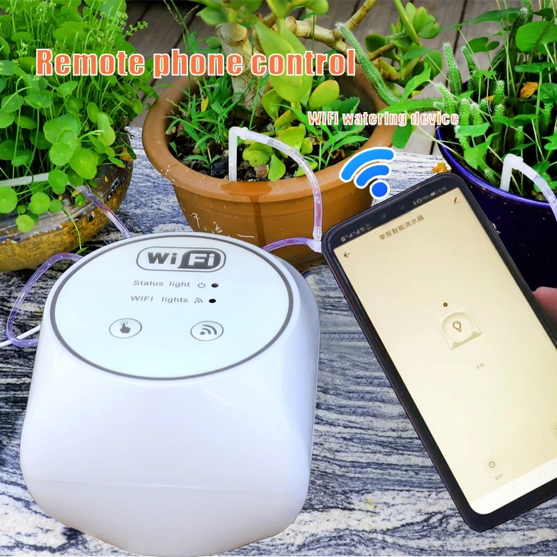 Smart Garden Iot - مجموعة سقي أوتوماتيكية كسولة تعمل بالواي