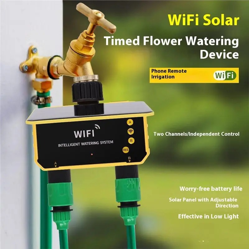 وحدة تحكم بالري بالطاقة الشمسي - مراجعة Smart Garden Tap وسعره