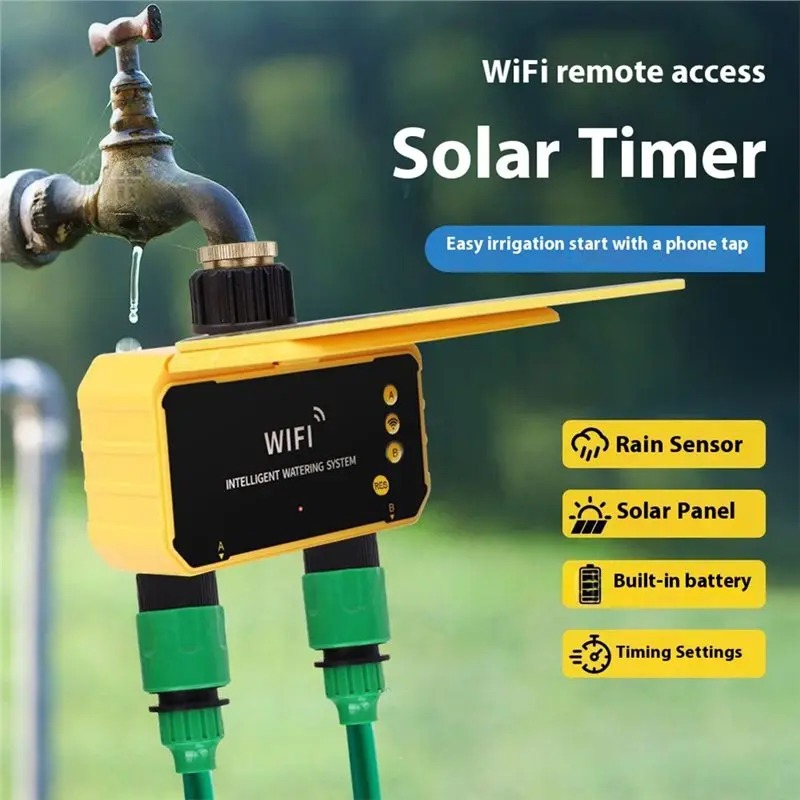 وحدة تحكم بالري بالطاقة الشمسي - مراجعة Smart Garden Tap وسعره
