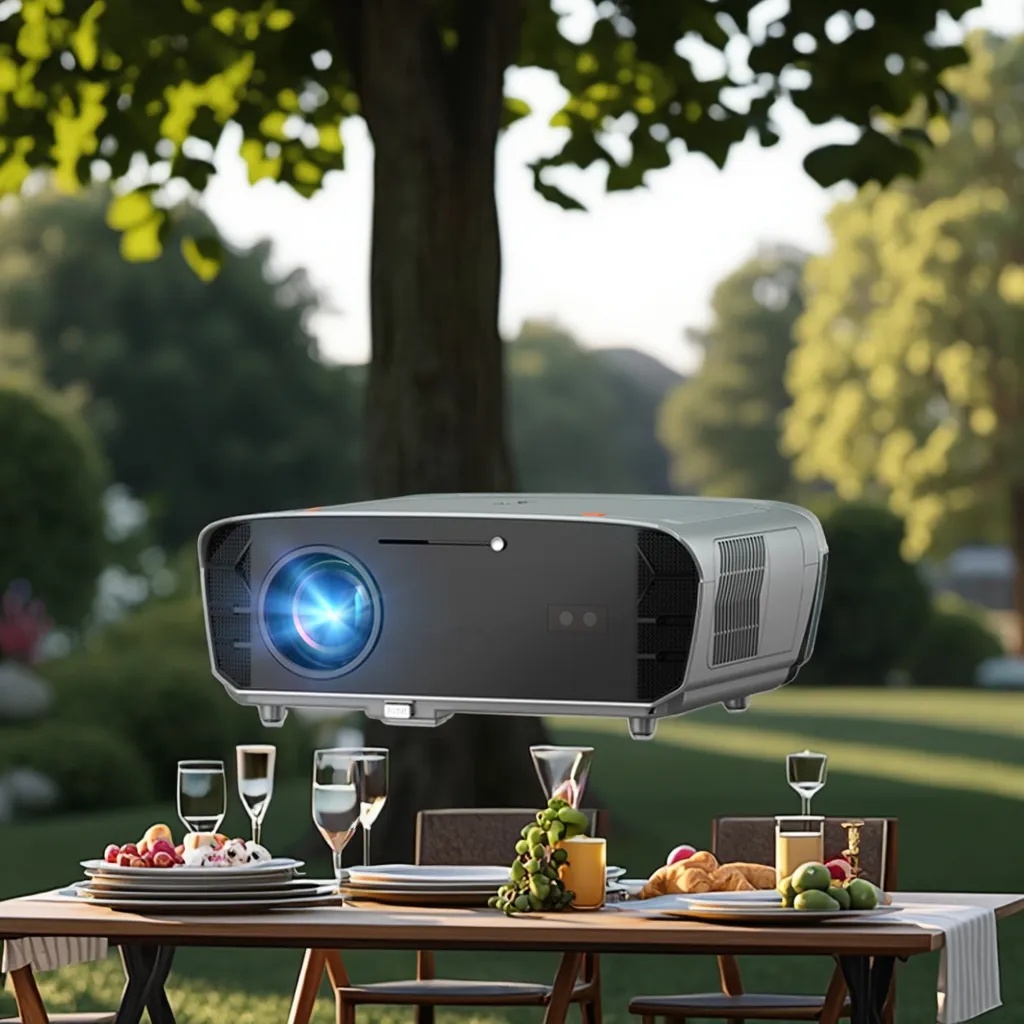 جهاز عرض 4K ذكي مع واي فاي من  - مراجعة Smart Garden Video وسعره