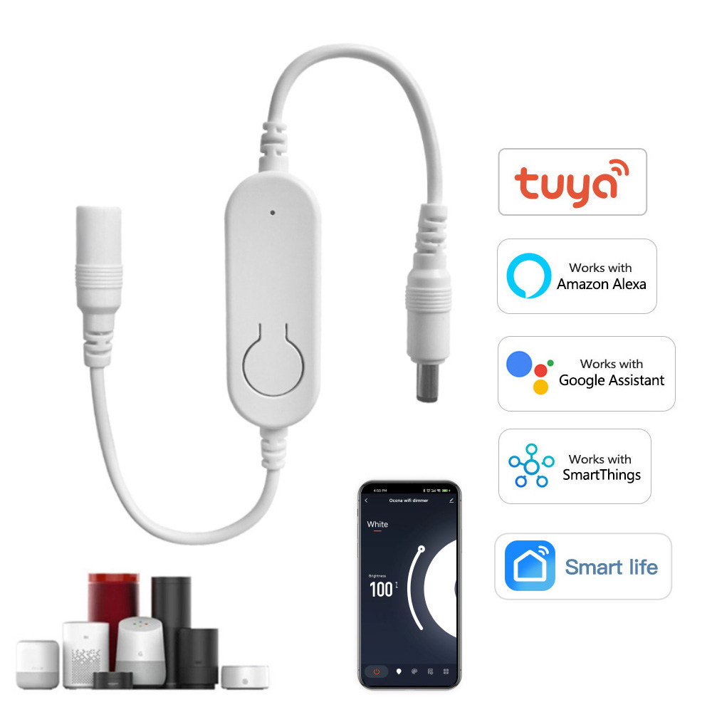 DC12V-24V Tuya Wifi LED قطاع ض - مراجعة Smart Garden Light Controller وسعره