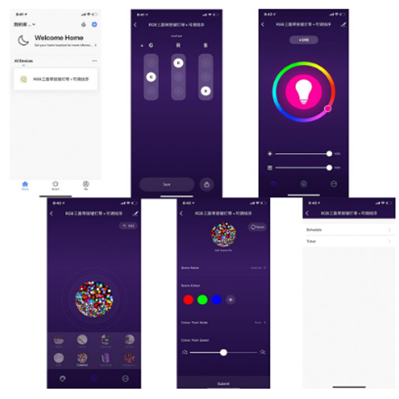1-10Tuya Smart Life APP 5-24V  - مراجعة Smart Garden Light Controller وسعره