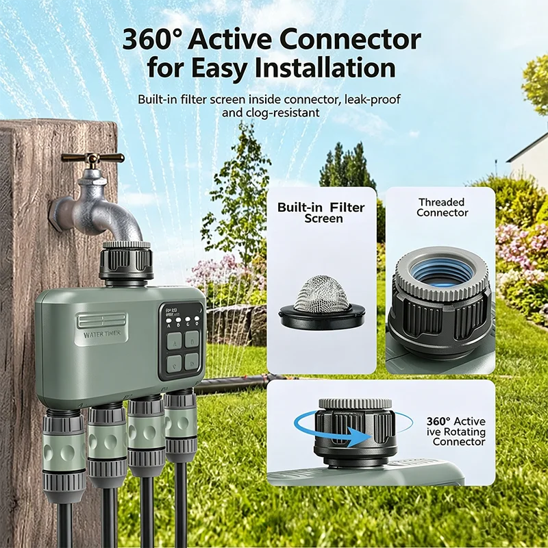 نظام ري ذاتي للنباتات مع مؤقت  - مراجعة Smart Garden Iot وسعره