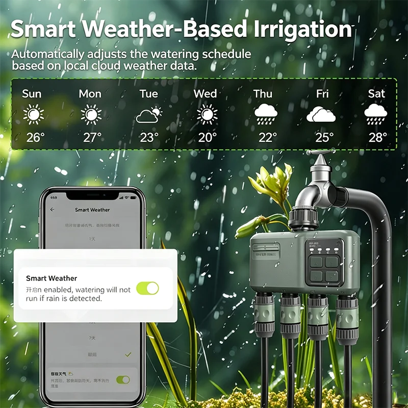 نظام ري ذاتي للنباتات مع مؤقت  - مراجعة Smart Garden Iot وسعره