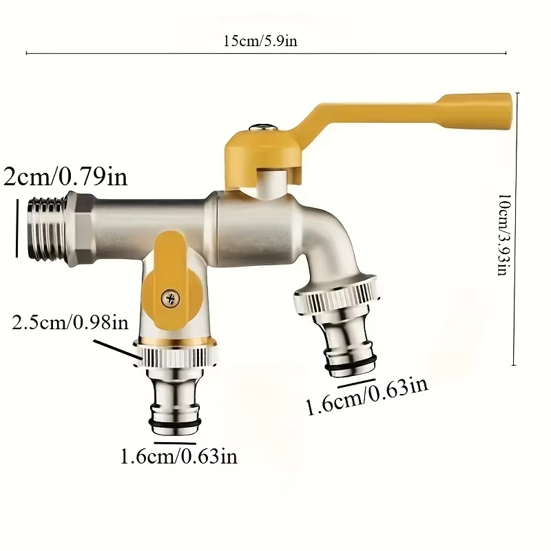 صنبور حديقة مزدوج المخرج - وصل - مراجعة Smart Garden Tap وسعره