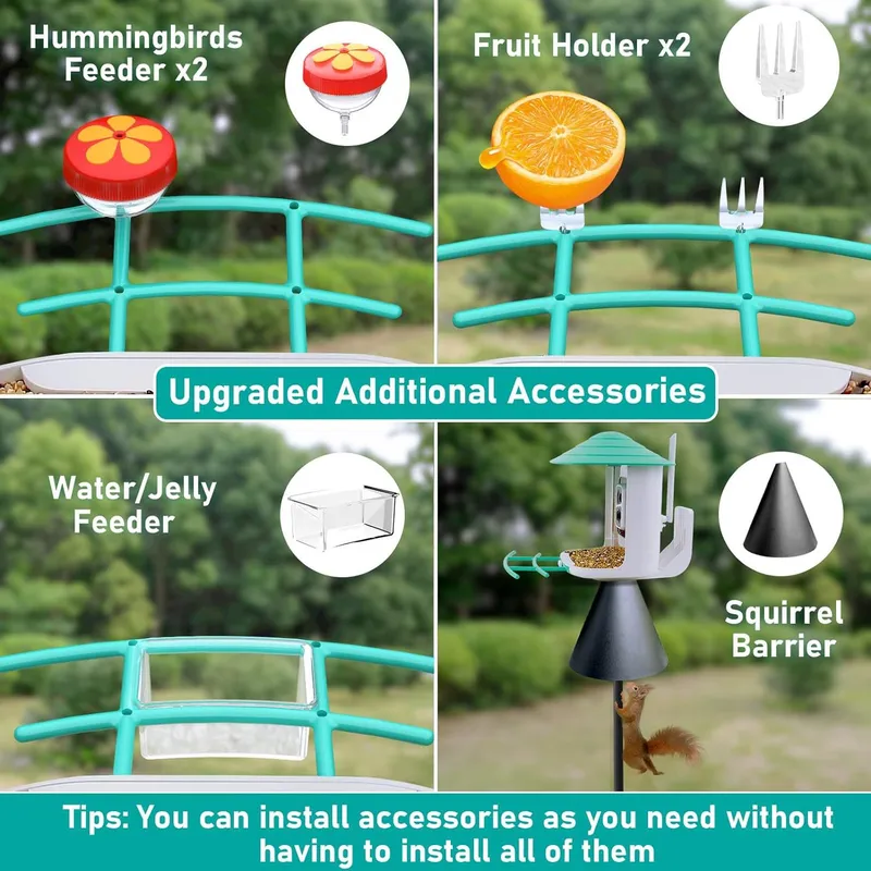 كاميرا ذكية لتغذية الطيور مع ت - مراجعة Smart Garden Video وسعره