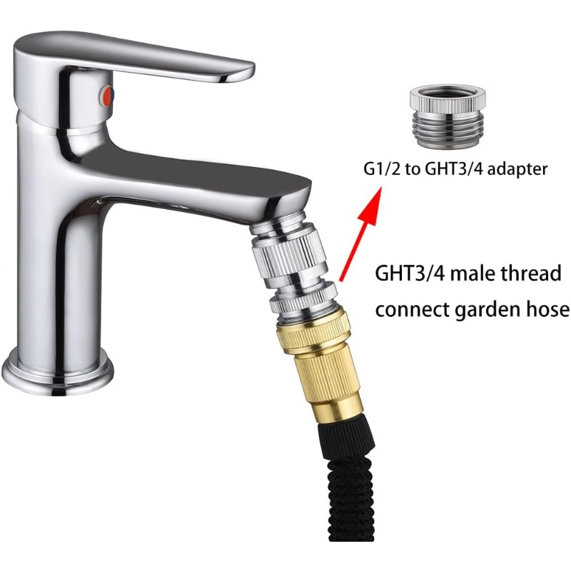 موصل سريع لصنبور الحوض، محول ا - مراجعة Smart Garden Tap وسعره