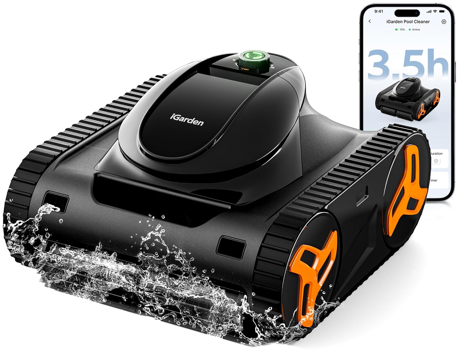 منظف حمامات سباحة روبوتي من سل - مراجعة Smart Garden وسعره