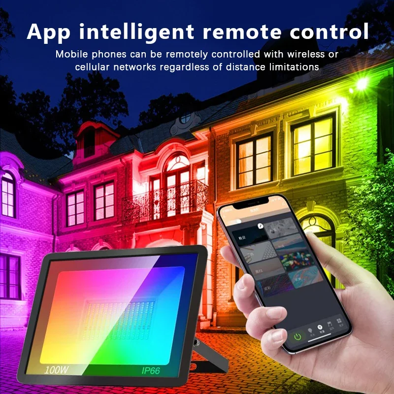 كشاف RGB TUYA ذكي مع تحكم عبر  - مراجعة Smart Garden Drawing وسعره