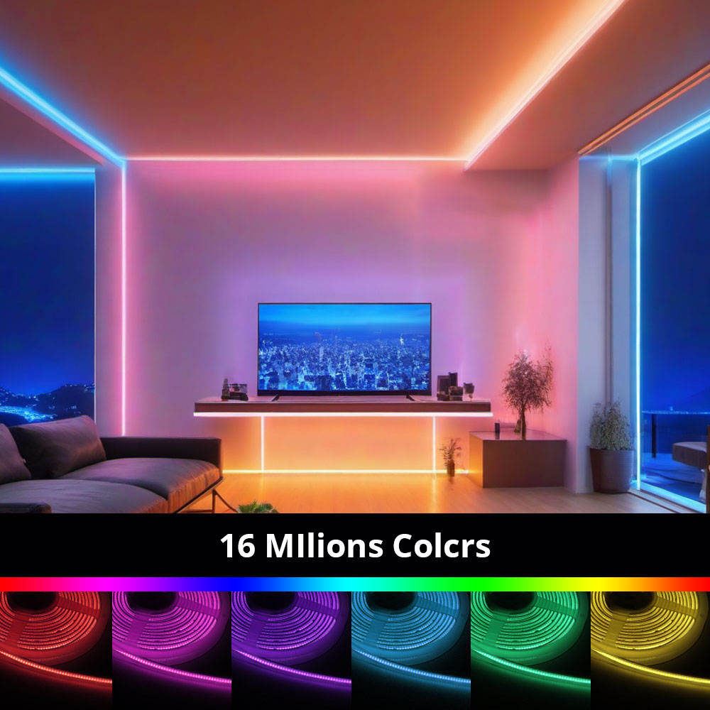 Zemismart COB Led قطاع ضوء RGB - مراجعة Smart Garden Light Controller وسعره