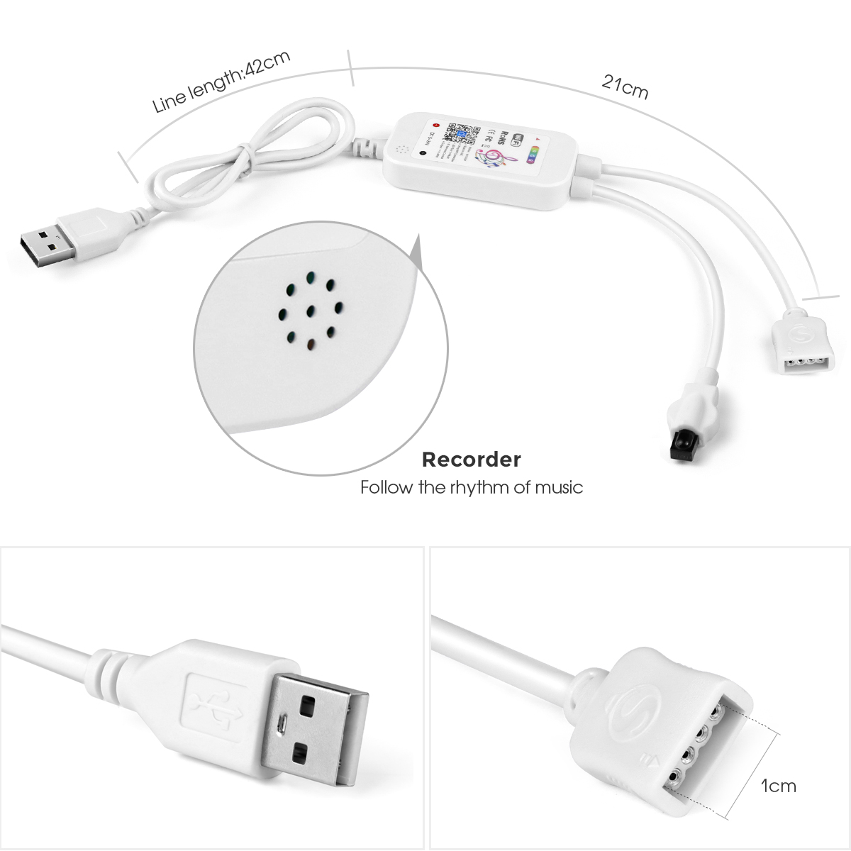 RGB وحدة تحكم عن بعد وشريط LED - مراجعة Smart Garden Light Controller وسعره