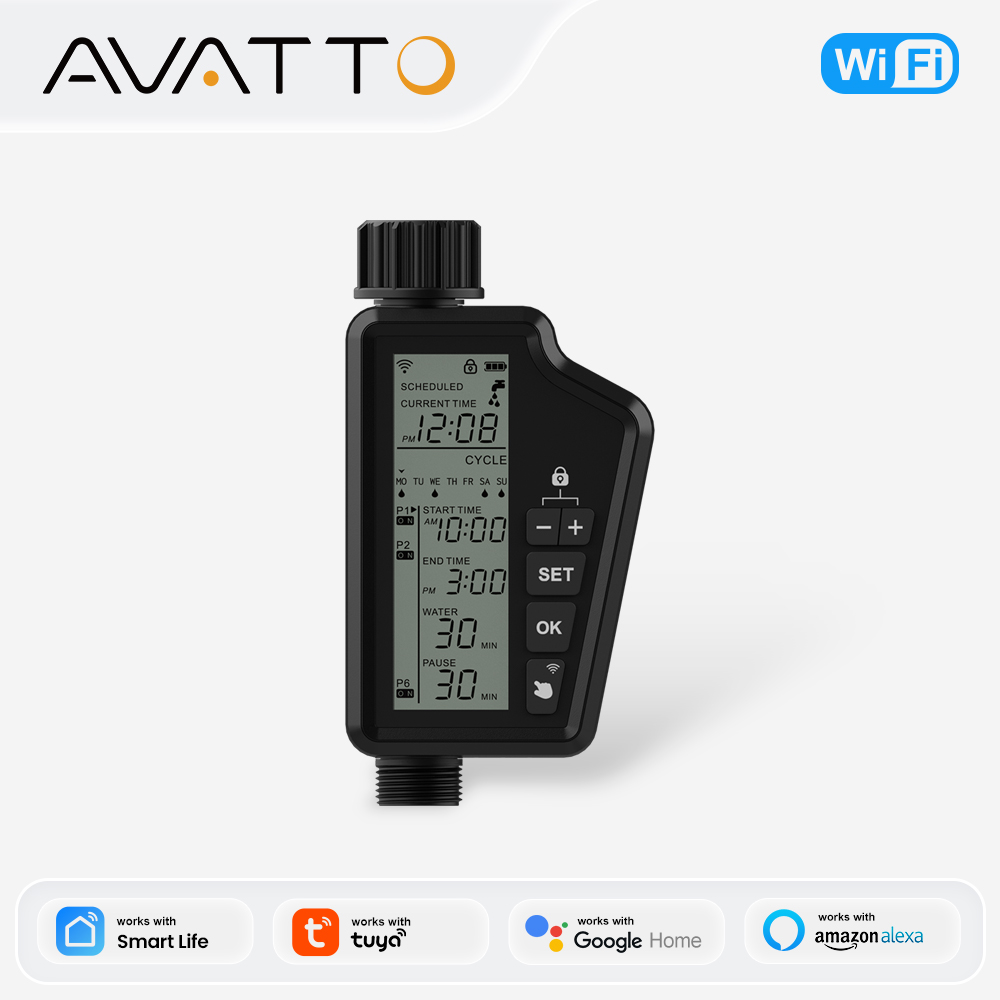 مؤقت سقي الحديقة الذكي AVATTO  - مراجعة Smart Garden Tap وسعره