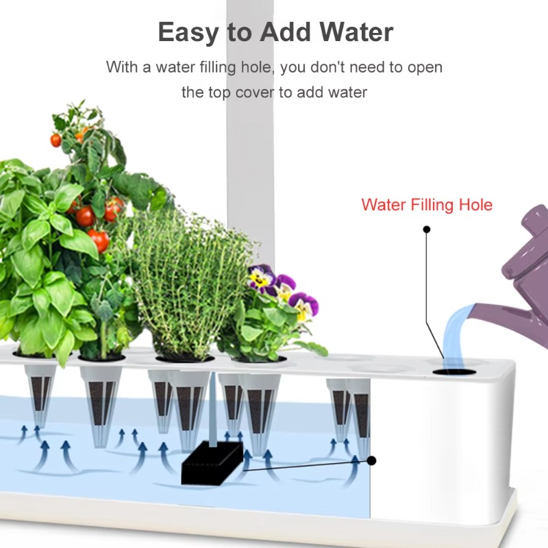 نظام زراعة مائية ذكي بـ 9 وحدا - مراجعة Smart Garden وسعره