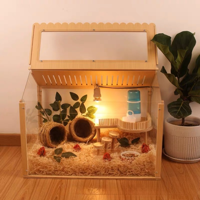صندوق تغذية الهامستر الخشبي رو - مراجعة Insect Hotel Wood وسعره