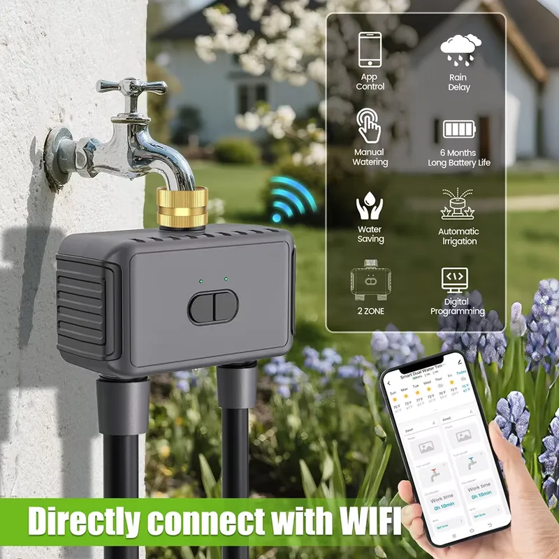 WAP01 مؤقت ري ذكي بتحكم عبر تط - مراجعة Smart Garden وسعره