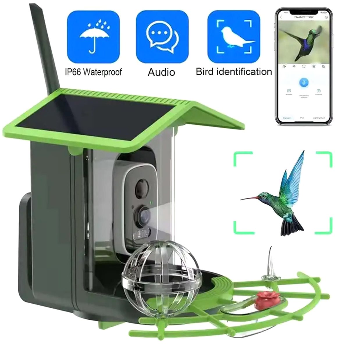 كاميرا ذكية لتغذية الطيور مع م - مراجعة Smart Garden Video وسعره