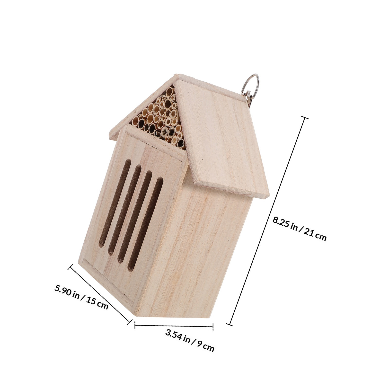فندق خشبي للحشرات، بيت حشرات،  - مراجعة Insect Hotel Wood وسعره