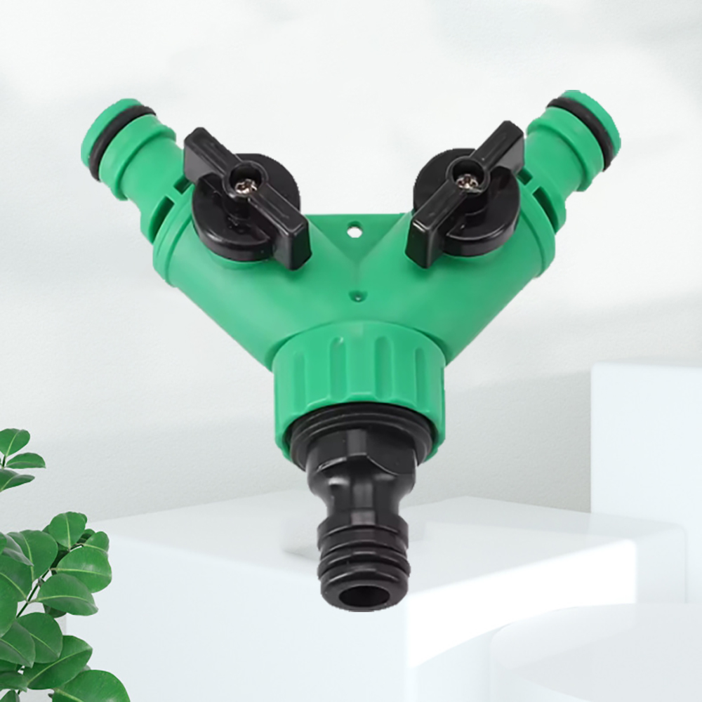 موصل Y لخرطوم الحديقة ثنائي ال - مراجعة Smart Garden Tap وسعره